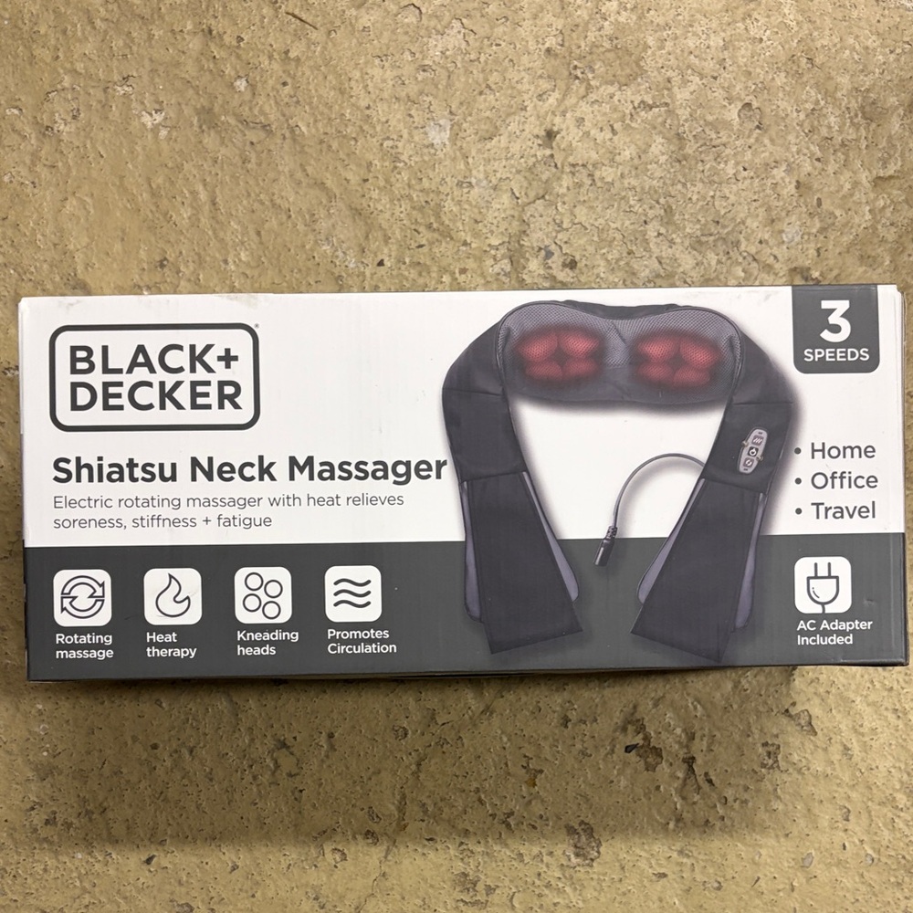 Black & Decker Electric Neck Massager with Heat